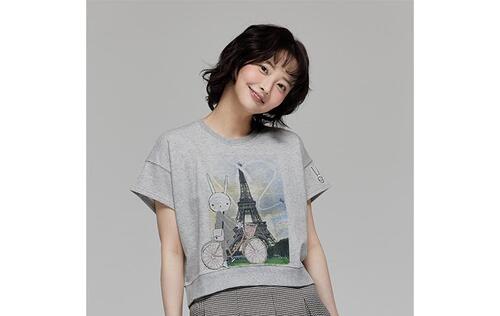 [피피라핀] FIFI 에펠탑 여행 반팔 티셔츠/FS7WM33W M-GRAY